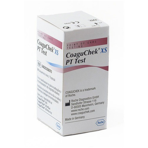 Coaguchek Xs Pt Tiras 24 Unid