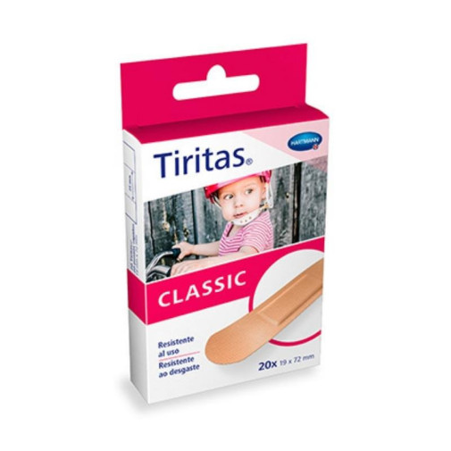 Tiritas Classic 19X72 Mm 20 Unidades