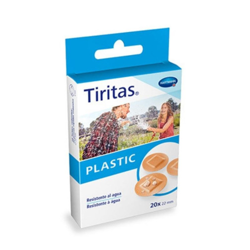 Tiritas Plastic Redondas 20 Unidades