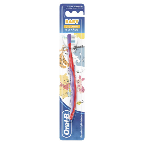 Stages Winnie Pooh Cepillo Dental Baby Extra Suave 0 2 Anos Oralb