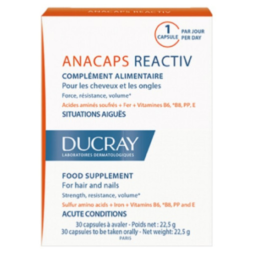 Ducray Anacaps 30 Capsulas