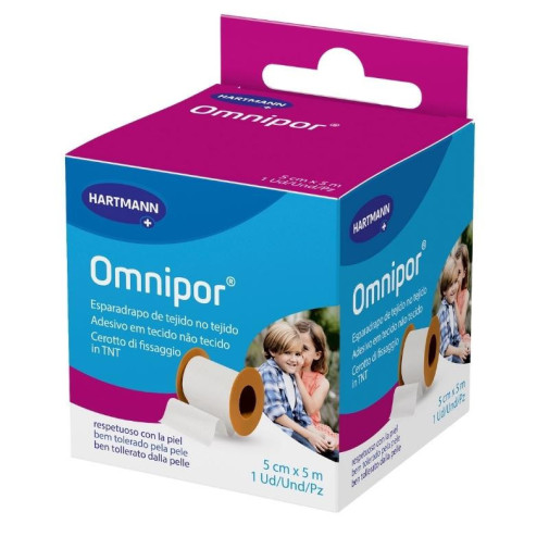 Esparadrapo Omnipor Nf Papel 5 Cm X 5Cm