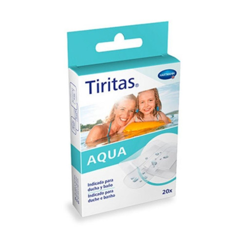 Tiritas Aqua Adhesivo 3 Tamaños 20 Ud