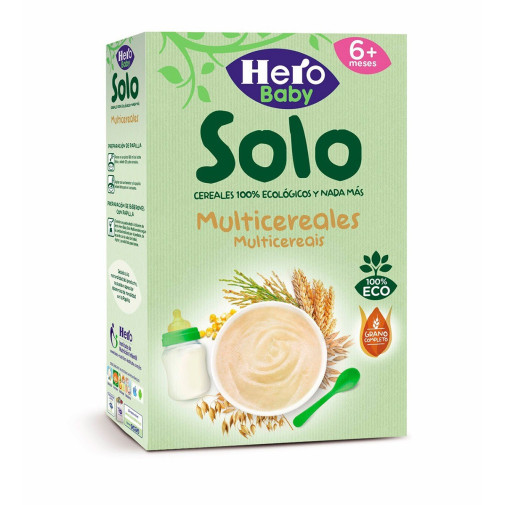 Hero Baby Solo Multicereales 300 Gr