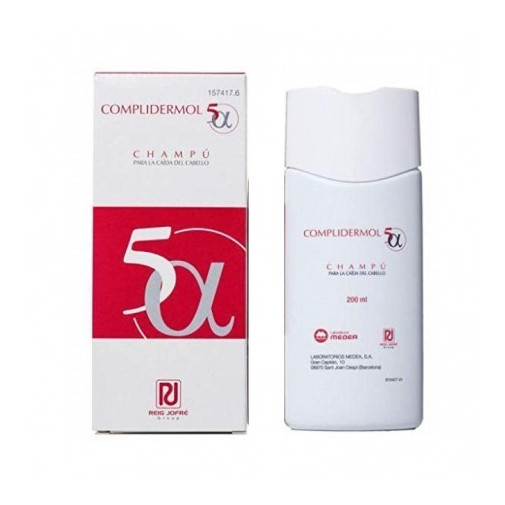 Complidermol 5 Alfa Champu Para La Caida Del Cabello 200 Ml