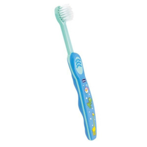 Cepillo Dental Azul 6 Meses Chicco
