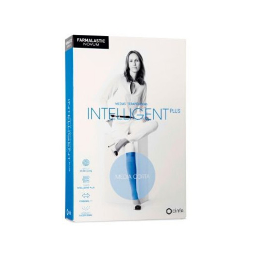 Farmalastic Novum Intelligent Media Corta Talla 5 Marino