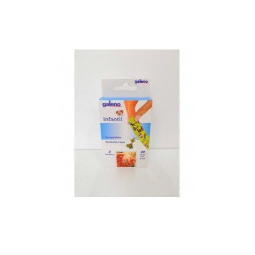 Galeno Tiras  Infantil 2 Tamaños 20 Unidades