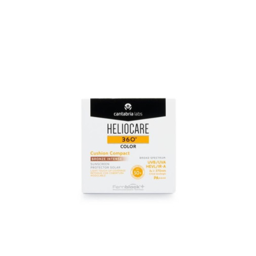 Heliocare 360 Cushion Compact Bronze Intense Spf 50 Ml. 15 Gr