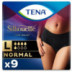 Silhouette Negro Cinta Baja Talla Grande 9 Unidades Tena