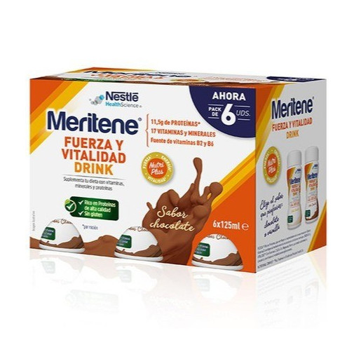 Drink Chocolate Pack  6 X125 Ml Meritene