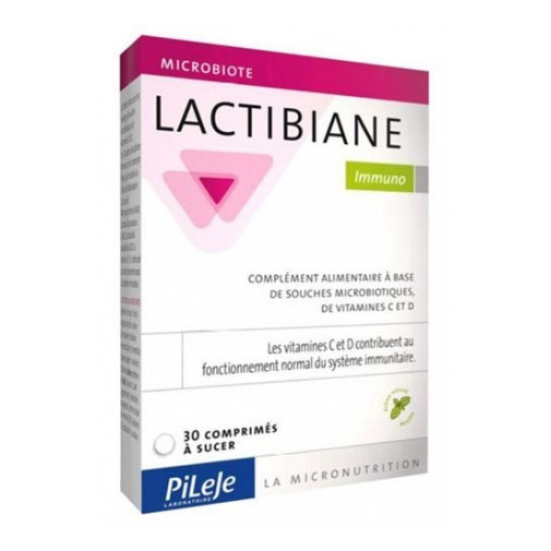 Pileje Lactibiane Immuno 30 Comprimidos Para Chupar