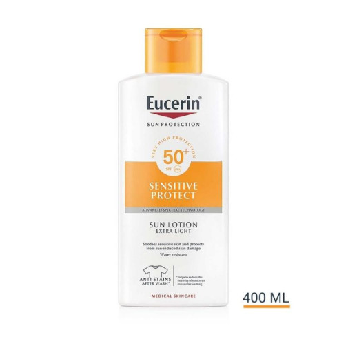 Loción Solar Hidratante Extra Ligera 400 Ml Eucerin