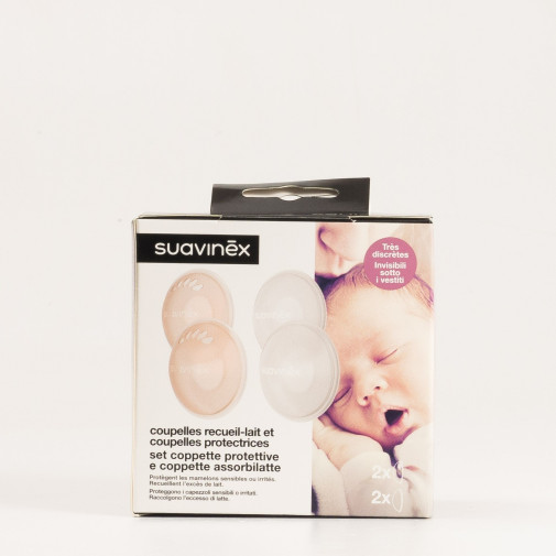Suavinex Set De Conchas Protectoras Y Recolectoras Para Pezón Suavinex
