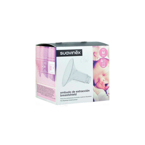 Embudo Extractor De Leche Materna Talla M Suavinex