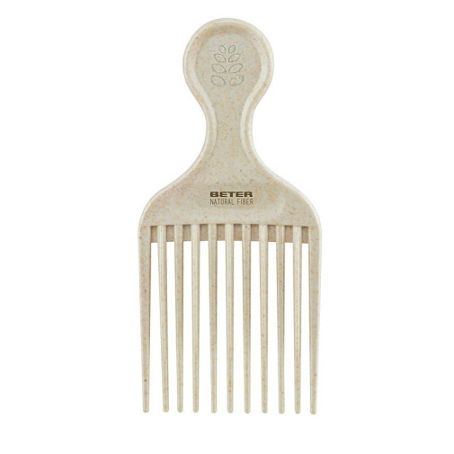 Peine Ahuecador Natural Fiber Beige 17 Cm Beter