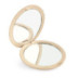 Espejo De Bolso Natural Fiber Doble Plegable X4 Beige Beter