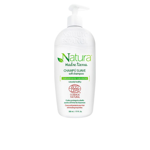 Champú Natura Madre Tierra  Instituto Español 500 Ml
