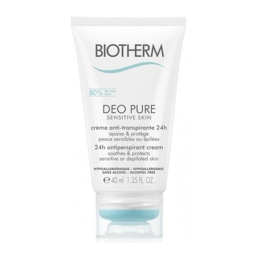 Biotherm Deo Pure Desodorante En Crema Para Piel Sensible 40 Ml