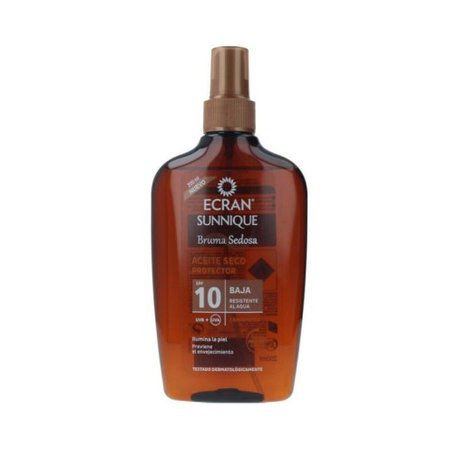Sunnique Oil Aceite Seco Protector Spf10 Vaporizador 200 Ml Ecran