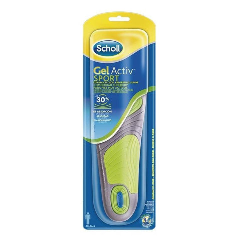 Dr Scholl Plantillas Gel Activ Sport Talla 40 46.5