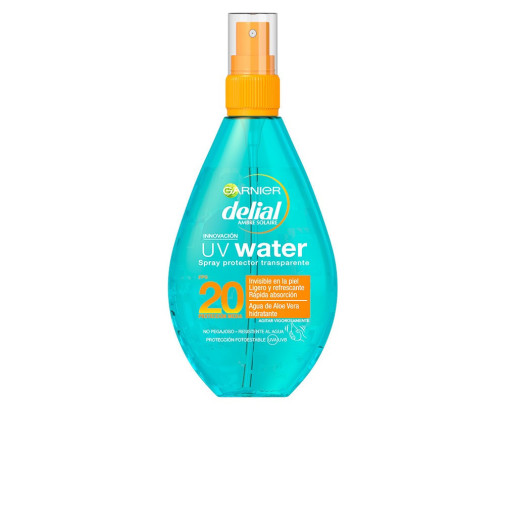 Delial Uv Water Spray Protector Transparente Spf20 150 Ml Garnier