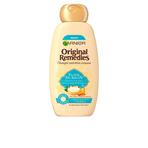 Original Remedies Elixir De Argan Champú Nutritivo Cremoso 300 Ml Garnier