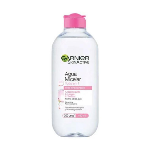 Skinactive Todo En 1 Agua Micelar Facial 400 Ml Garnier