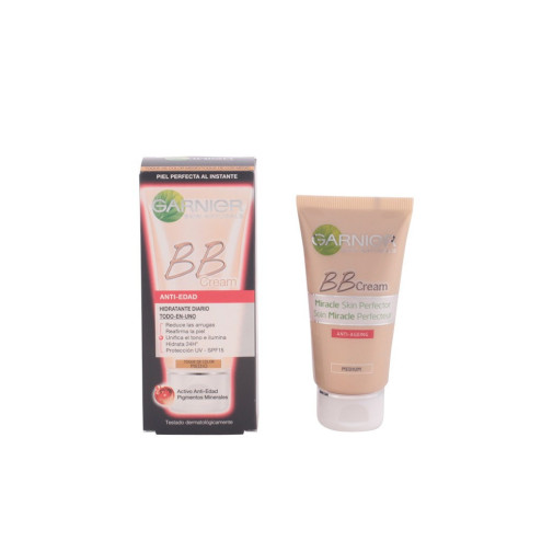 Skinactive Bb Crema Facial Anti Edad Todo En Uno  Tono Medio 50 Ml Garnier