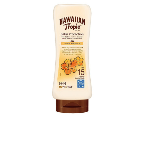 Satin Ultra Radiance Sun Lotion Spf15 180 Ml Hawaiian Tropic