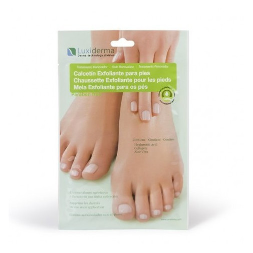 Calcetín Exfoliante Para Pies Luxiderma