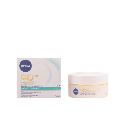 Nivea Q10 Plus Crema De Día Antiarrugas Spf15 Piel Mixta 50 Ml