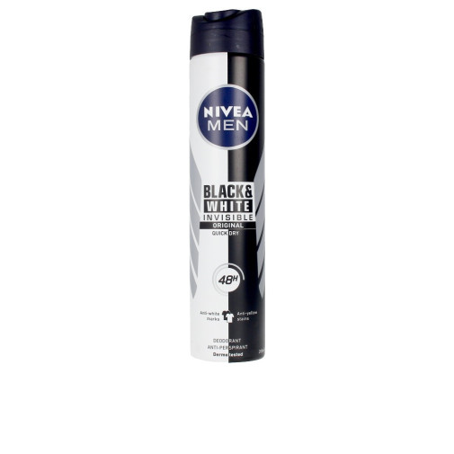 Nivea Men Black & White Invisible Original Desodorante Spray 200 Ml