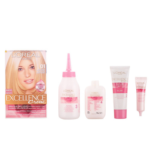 Tinte L'Oreal Excellence Creme  01 Rubio Ultra Claro Natural