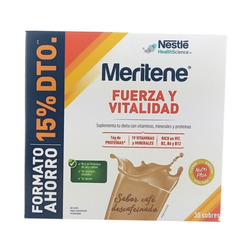 Meritene Café Descafeinado 30 Sobres
