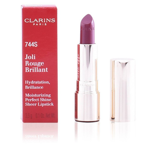 Joli Rouge Brillant N° 744S Plum Barra De Labios 3.5 Gr Clarins