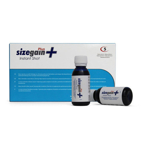 Sizegain Plus Instant 5 Viales 500 Cosmetics