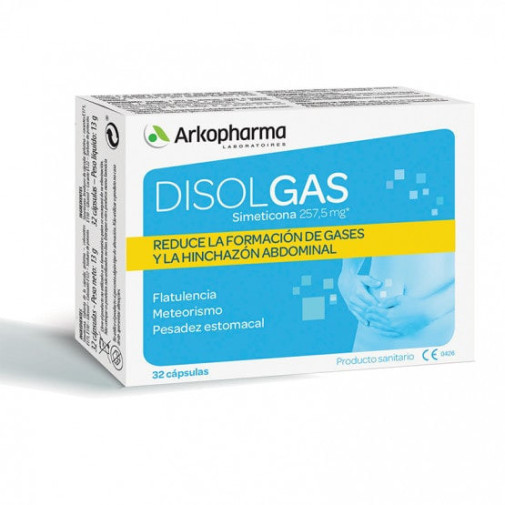 Disolgas Simeticona 32 Cápsulas Arkopharma
