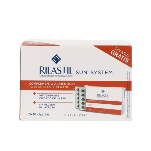 Sun System Oral Triplo 3X30 Cápsulas Rilastil