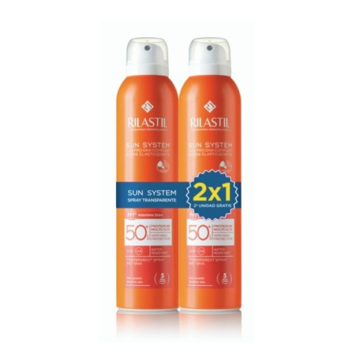 Sun System 50+ Spray 360 Duplo 2X200Ml Rilastil