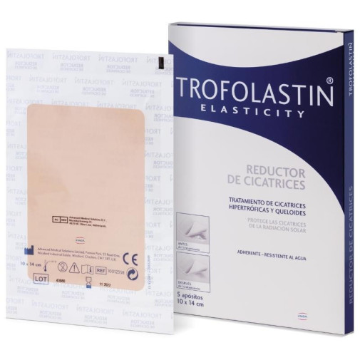 Trofolastin Reductor De Cicatrices 5 Parches 10X14Cm