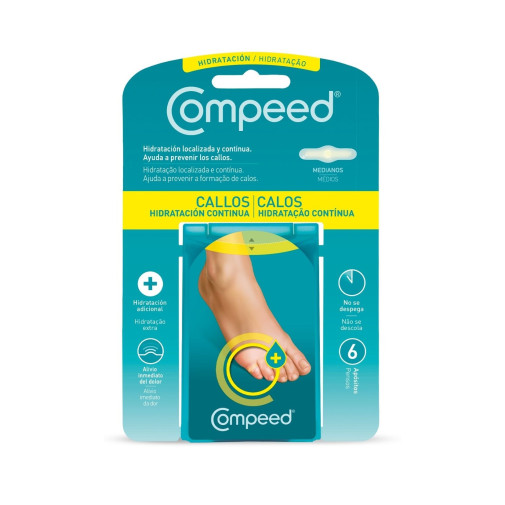 Compeed Callos Hidratacion Continua 6 U