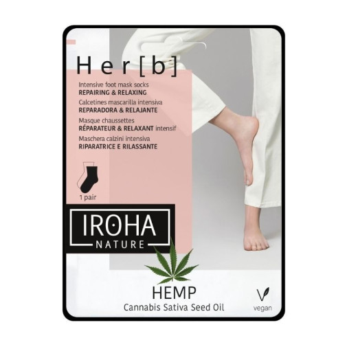 Calcetines Mascarillas Reparador y Relajador 1 par Iroha