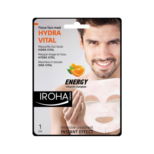 Mascarilla Hombre Extra Hidratante Tisú Iroha