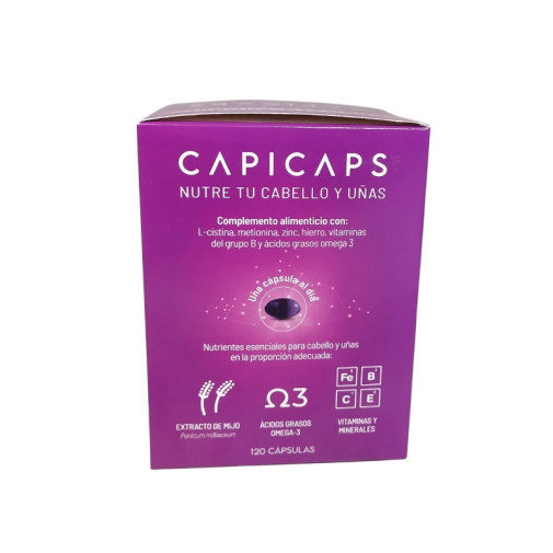 Capicaps Cabello Y Uñas 120 Cápsulas Menarini