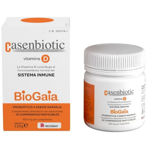 Casenbiotic Vitaminad 30Comp Masticable