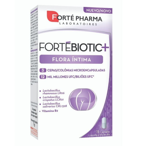 Fortebiotic Flora Íntima 15 Cápsulas De Forté Pharma