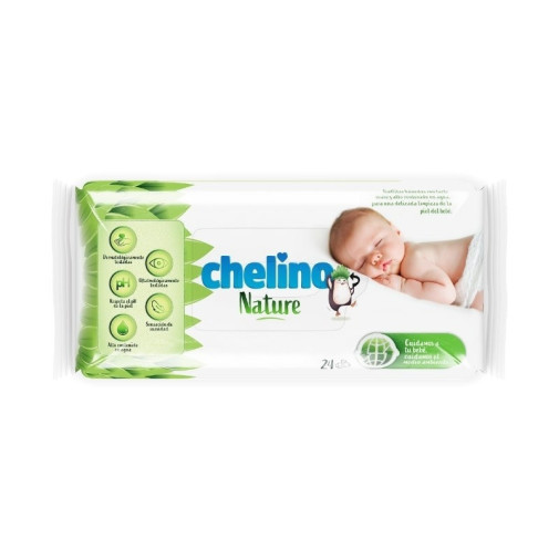 Toallitas Infantiles Chelino Nature 24 Unidades