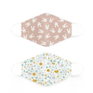 Mascarillas Tela 3-5 años 2...