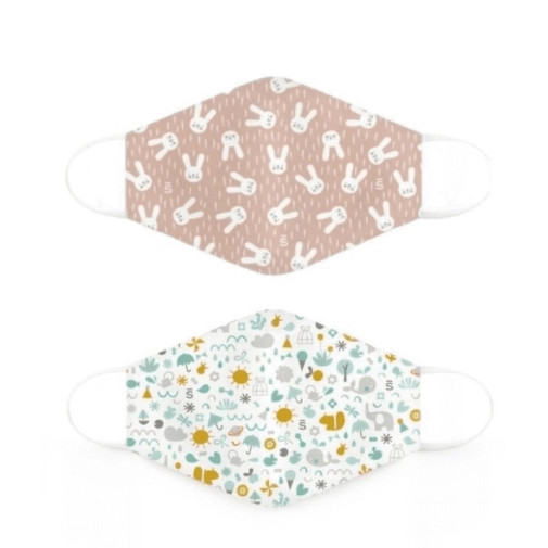 Mascarillas Tela 3-5 años 2 Unidades Suavinex